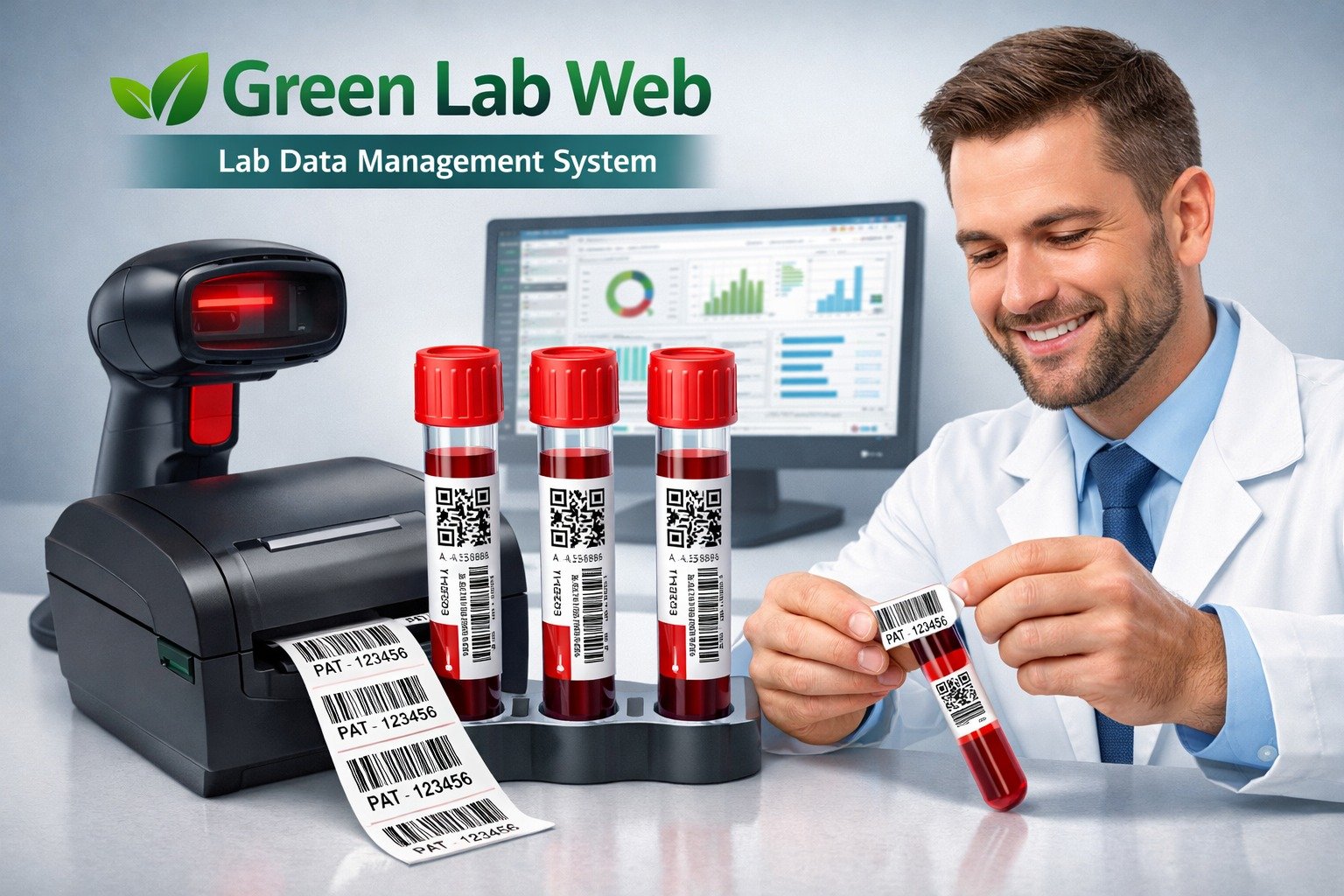 باركود العينات