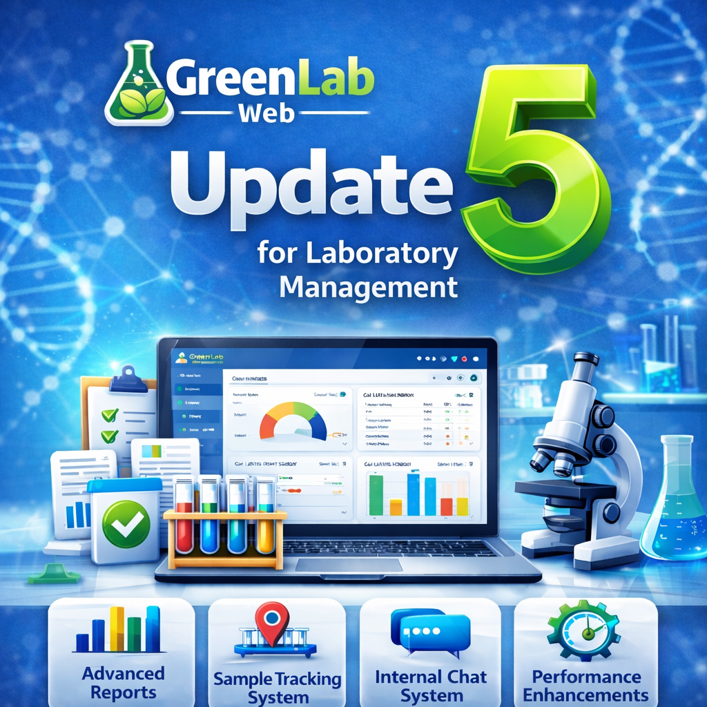 إطلاق النسخة 5.0 من نظام Green Lab Web
